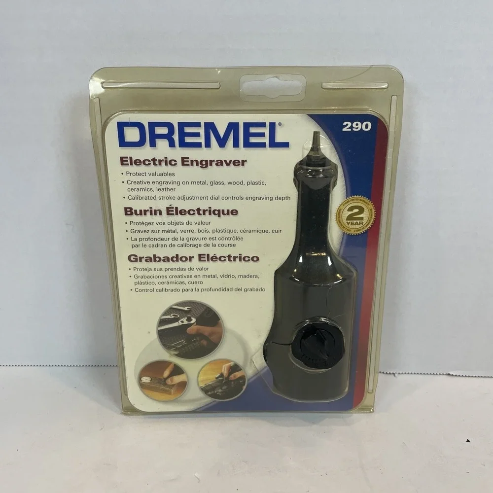 Dremel Electric‎ Engraver Unisex OS Black 290 Series 290-01 Corded Rotary Tool